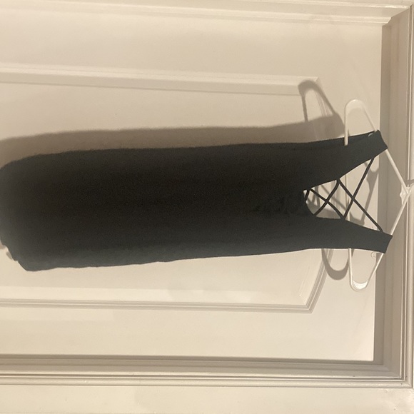 Sexy little black dress with strappy back - Picture 2 of 3